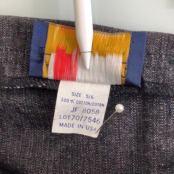 Vintage Panhandle Slim rib cage roll down high waist flat front jeans SZ 5/6 NWT - Picture 10 of 16